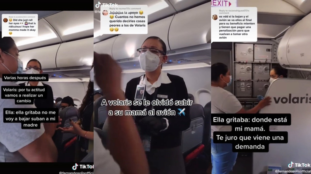 Volaris olvidó a una abuelita y se negó a subirla al avión