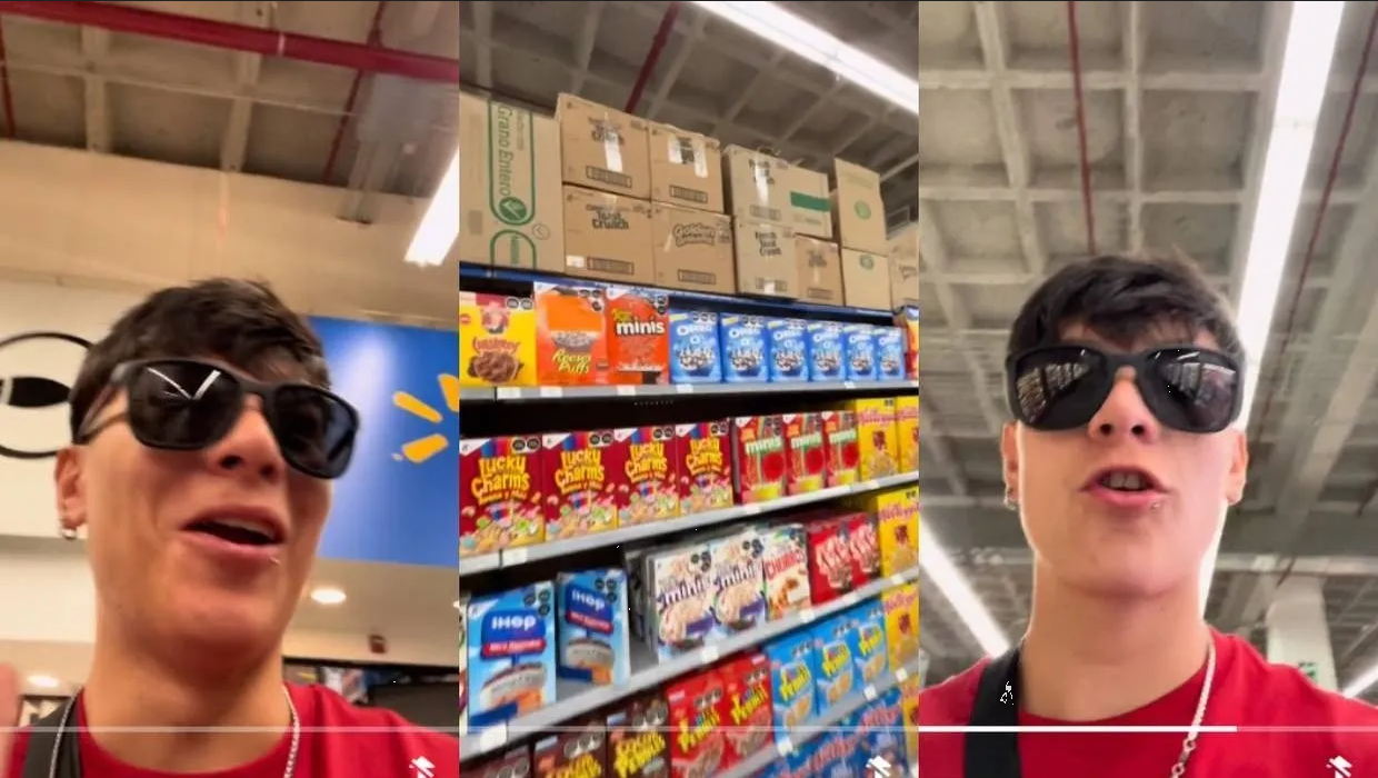 Argentino en TikTok descubre la increíble variedad de productos en Walmart México (Vídeo viral)