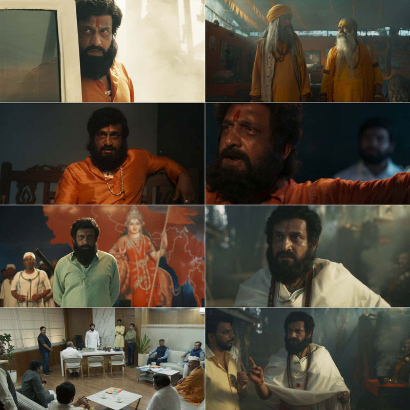 Dharmaveer 2 Mukkam Post Thane (2024) Dual Audio [Hindi - Marathi] Full Movie HD ESub screenshot