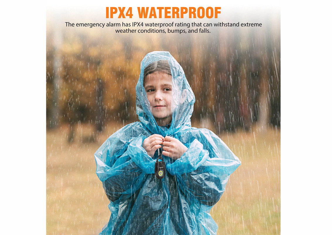 police-personal-alarm-keychain-for-women-rechargeable-white