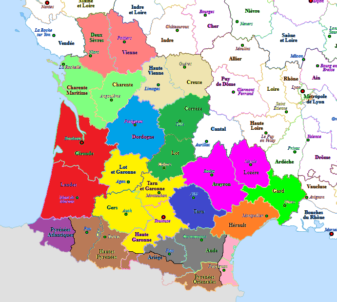 PIRINEOS FRANCESES - Diarios, Noticias y Tips - Itinerarios de 1 a 12 días, Region-Francia (2)