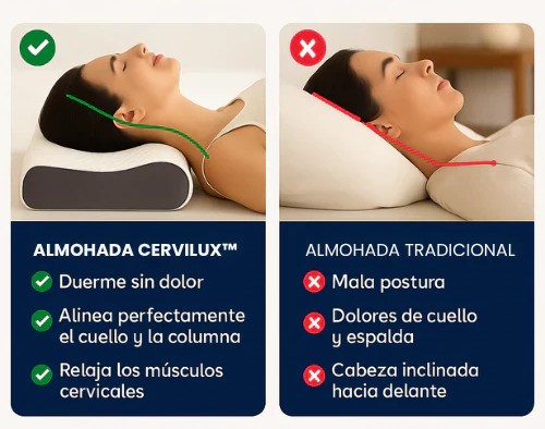 Almohada en uso