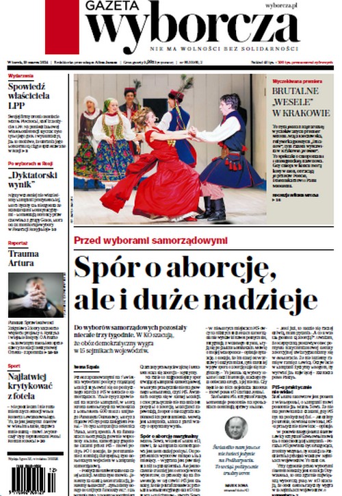 Gazeta Wyborcza 19.03.2024