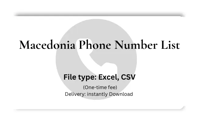 20260503 131345 Macedonia phone number list