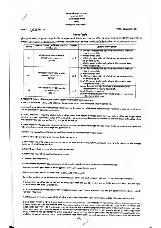 Office-of-the-Superintendent-of-Police-Sherpur-Job-Circular-2026-PDF-1