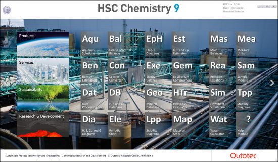 Outotec HSC Chemistry 9.3.0.9 Outotec HSC Chemistry 9.3.0.9