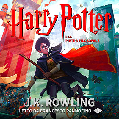 J.K. Rowling - Harry Potter e la pietra filosofale (Harry Potter 1) (2017) (mp3 - 128 kbps)