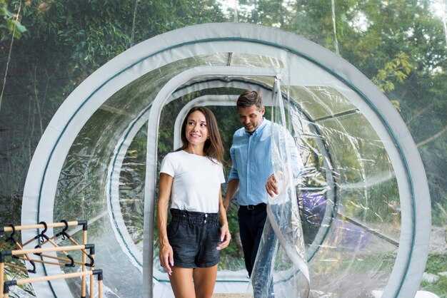 Интеграция датчиков качества воздуха в шатрах