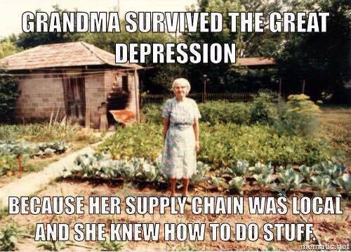 Grandma's supply chain