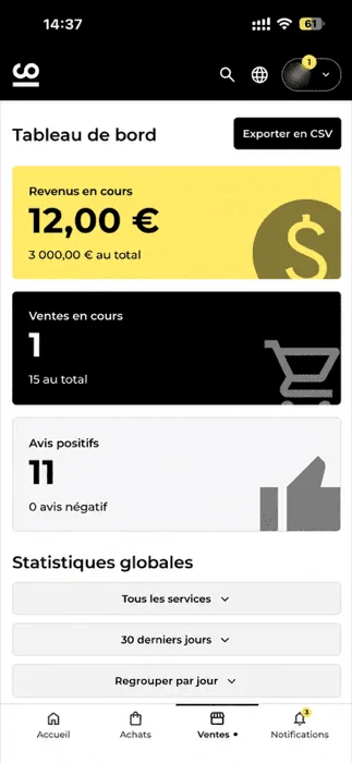 Avis client ComeUp Protocol