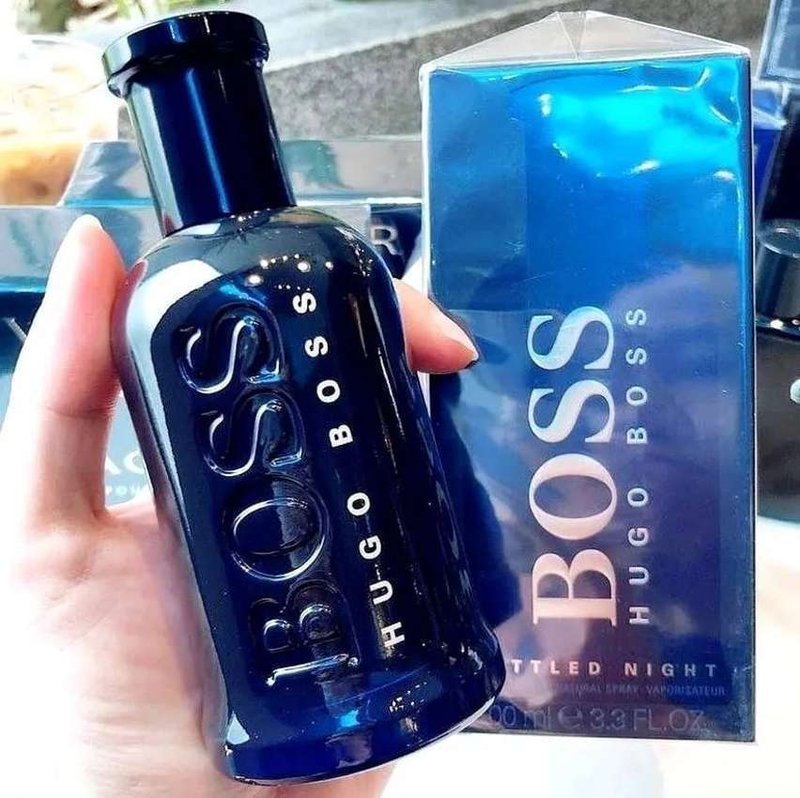 Perfume Hugo Boss Bottled Night Masculino Eau De Toilette 100Ml