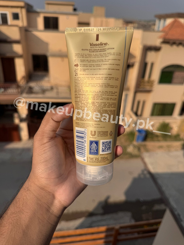 Vaseline Gluta-Hya Flawless Glow serum burst Lotion 200 ML - image 2