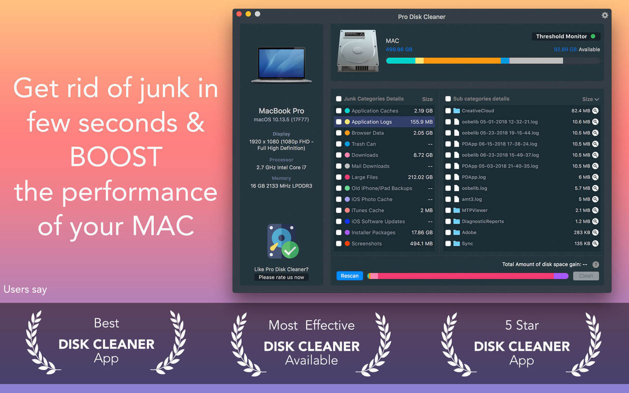 disk cleaner pro 1.1.1 mac crack