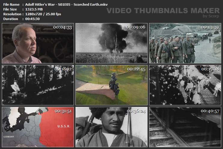 Adolf Hitler's War - S01E05 - Scorched Earth.mkv