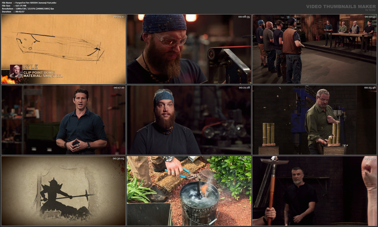 Forged in Fire S05E04 Jumonji Yari.mkv