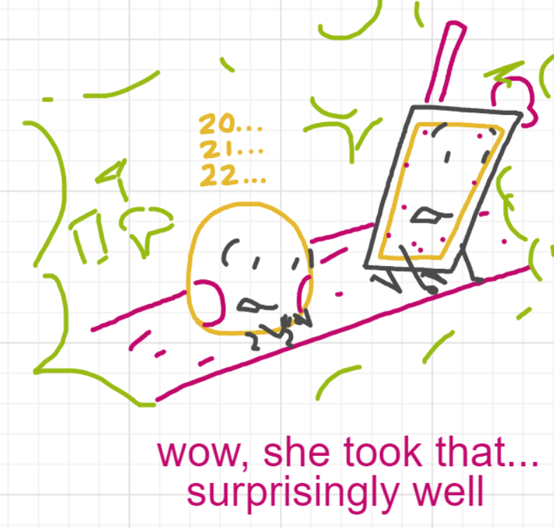 A panel from A Murder On The, episode six of the Board Boards object show by Furretwalk/WalkingFurret.