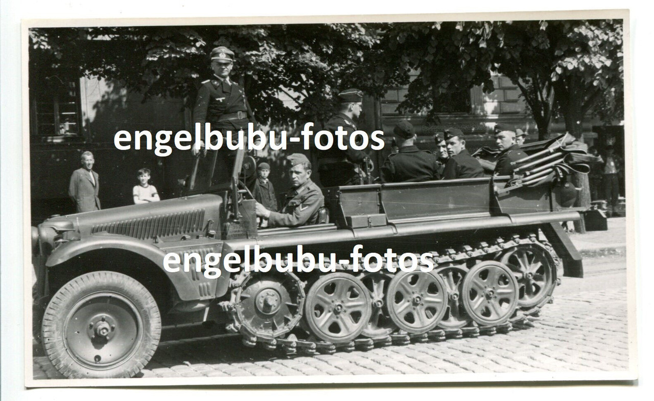 OTO (12x8cm) - SdKfz - Kettenfahrzeug - Panzer-Männer - Balkan, Griechenland -7