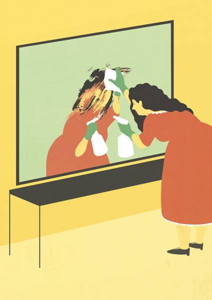 Иллюстрации, срывающие маску с мира, в котором мы живем