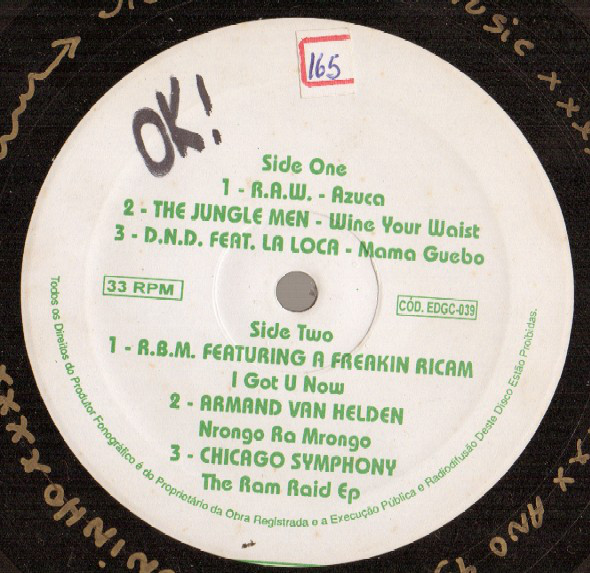 29/03/2024 - Garage Club 01 (	Vinyl, LP, Unofficial Release, Compilation)(Not On Label – EDGC-039)  1995  (320) LADO-B