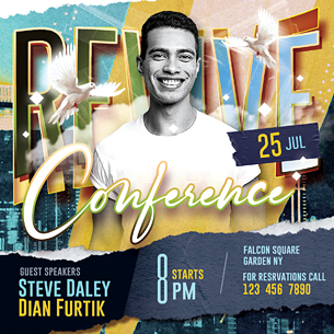 Church Conference Flyer - PSD - 9