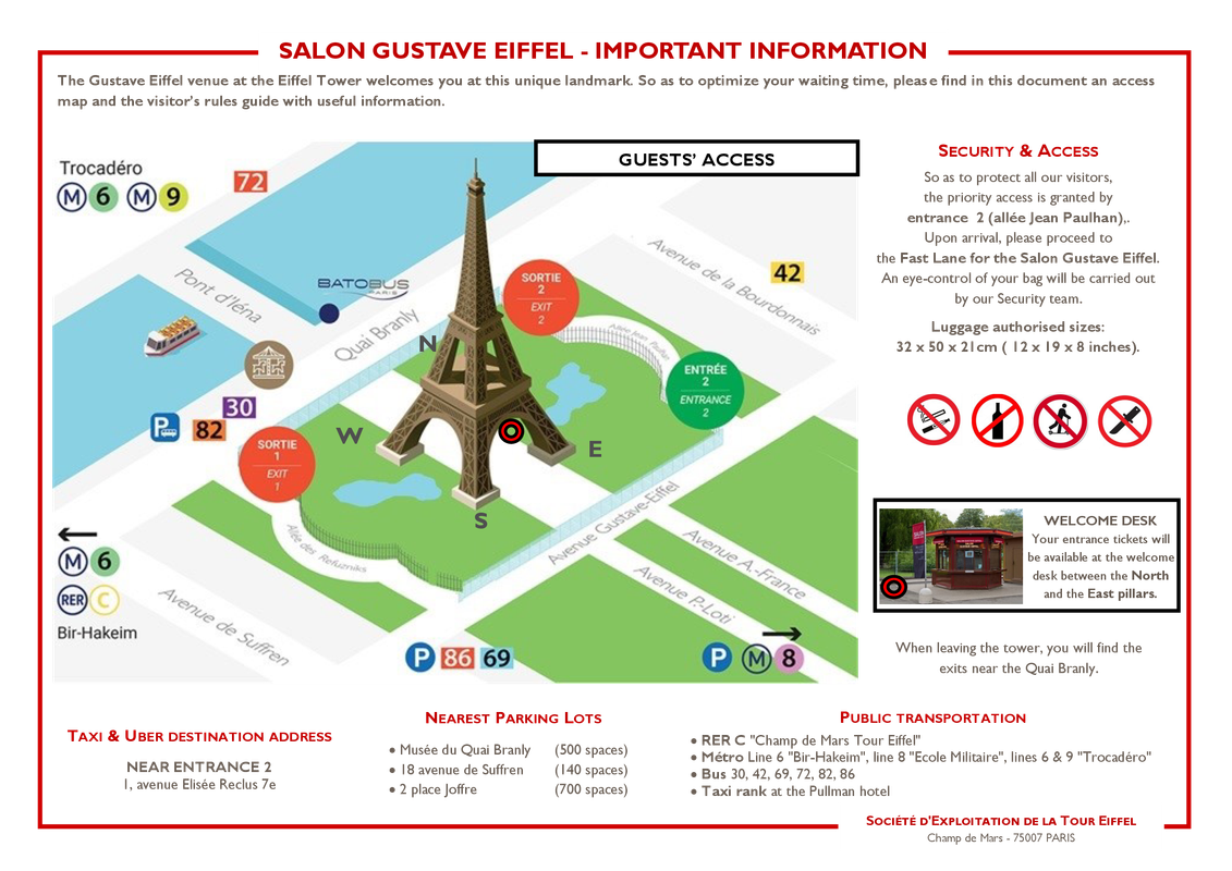 Acceso Salón Gustavo Eiffel