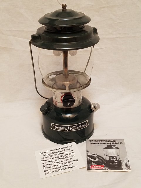 290A, Powerhouse 40M Celebration, 7/87, USA - The Coleman 290A, Powerhouse 40M Celebration, 7/87, USA - The Coleman