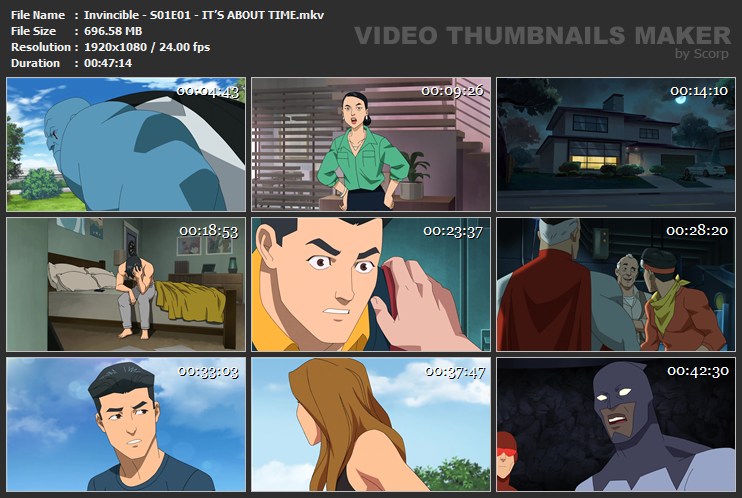 Invincible - S01E01 - IT’S ABOUT TIME.mkv