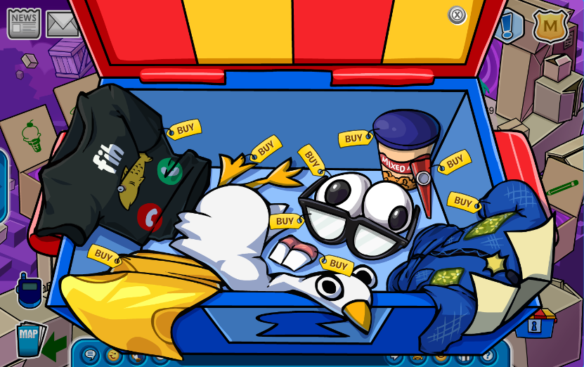 CPJourney April Fools 2026 Party- Wacky Items Chest Location