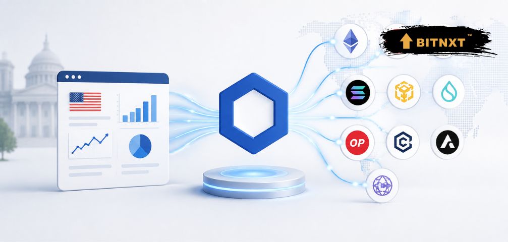 Chainlink delivers US economic data across 10 blockchain networks.