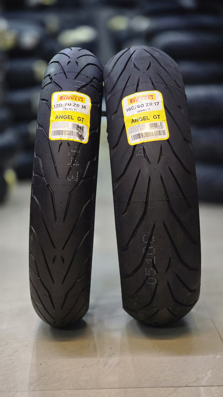Pirelli Angel GT (A) Front Motorcycle Tire – 120/70 ZR17, W-Rated Sport Touring Performance