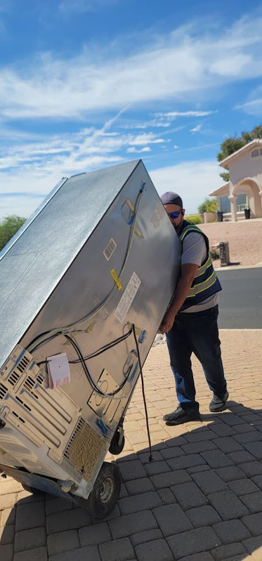 Refrigerator removal near me by Christian Junk Removal