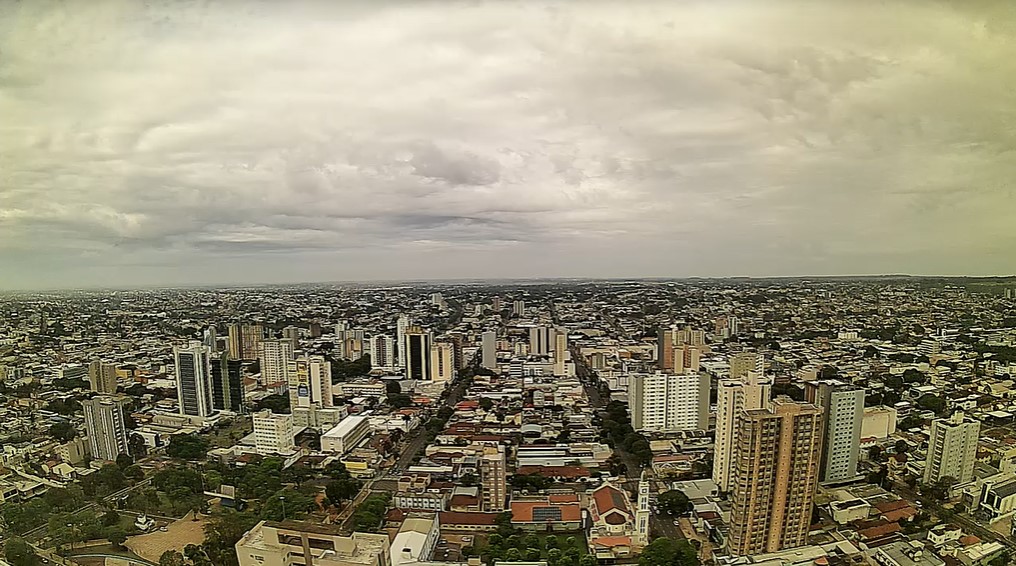 Campo Grande nesta manhã de segunda-feira
