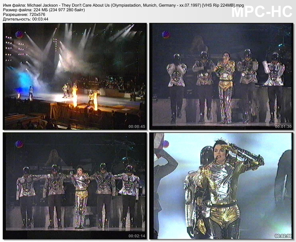 Michael Jackson - They Don't Care About Us (Olympiastadion, Muni