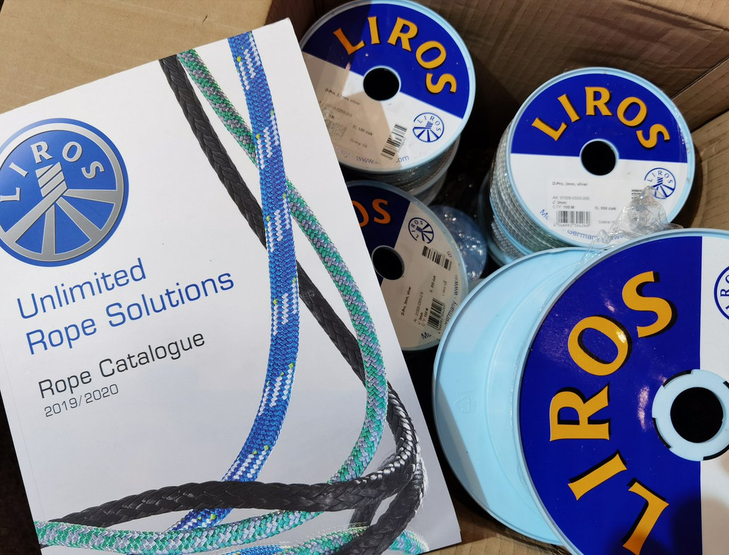 Liros стропы кайт