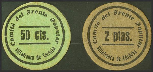 BILLETES DE VILLAFRANCA (Córdoba) BILLTES-DE-VILLAFRANCA-ANV