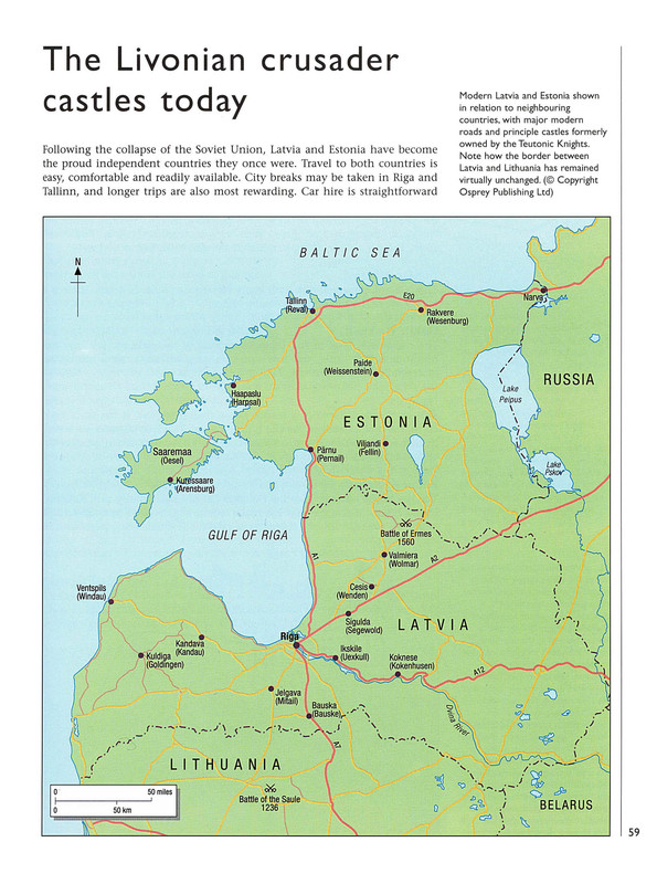 Osprey - Fortress 019!ok - Crusader Castles of the Teutonic Knights (2) The Stone Castles of Latv_Pá