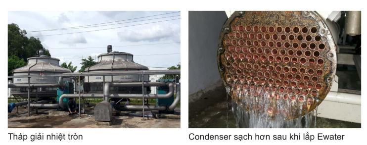 tẩy cáu cặn tháp giải nhiệt