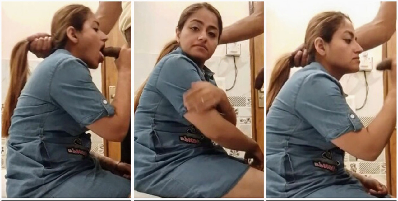 Bhabhi Giving Blowjob To Lover Cum in Her Mouth Latest