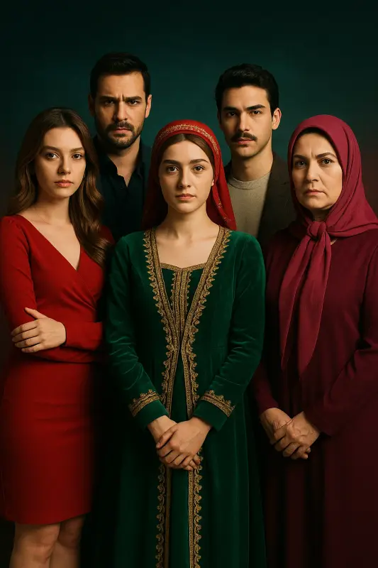 Клюквенный щербет сериал турецкий