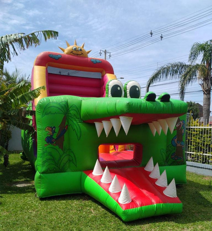 Tobogã Jacaré 2 em 1 - Foto 2