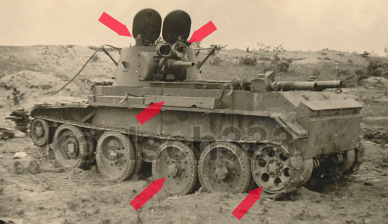 (R)_7 Panzer Wrack Panzerjager Beute Pz. Jager Abt