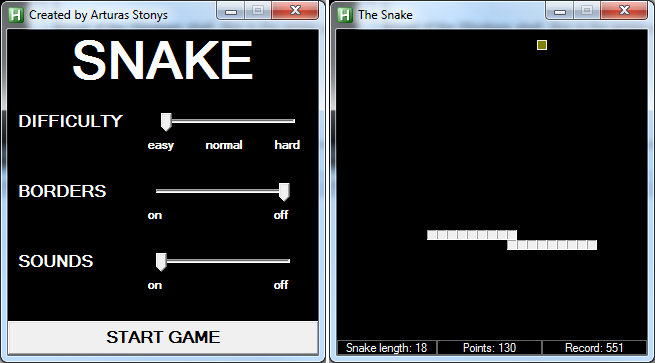 GitHub - FedeDP/Snake: classic snake game written in C + ncurses