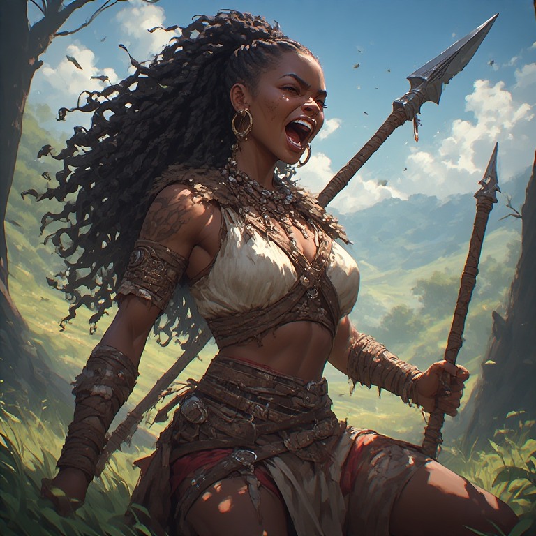 Africa-World-girl-warrior-hold-(66)