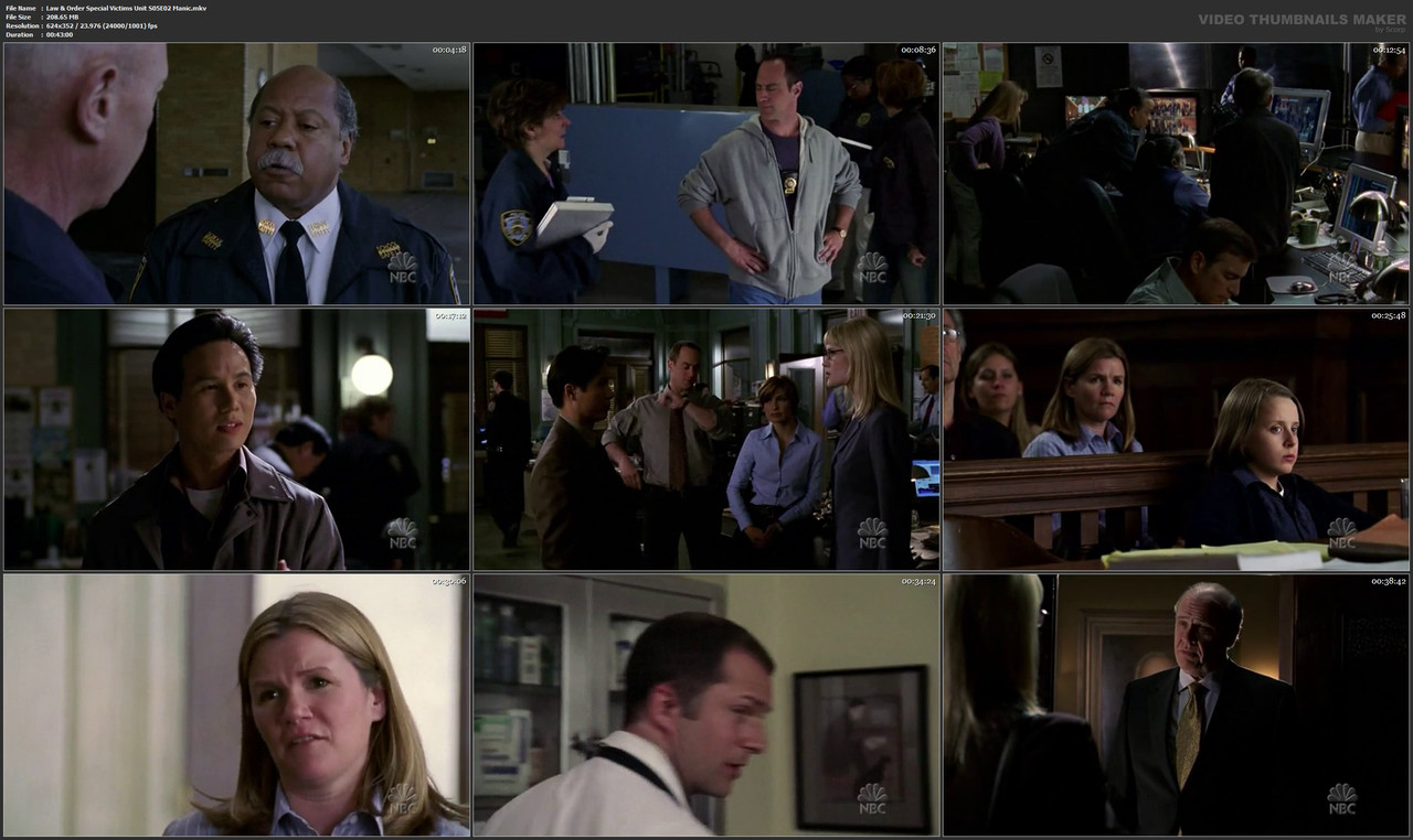 Law & Order Special Victims Unit S05E02 Manic.mkv