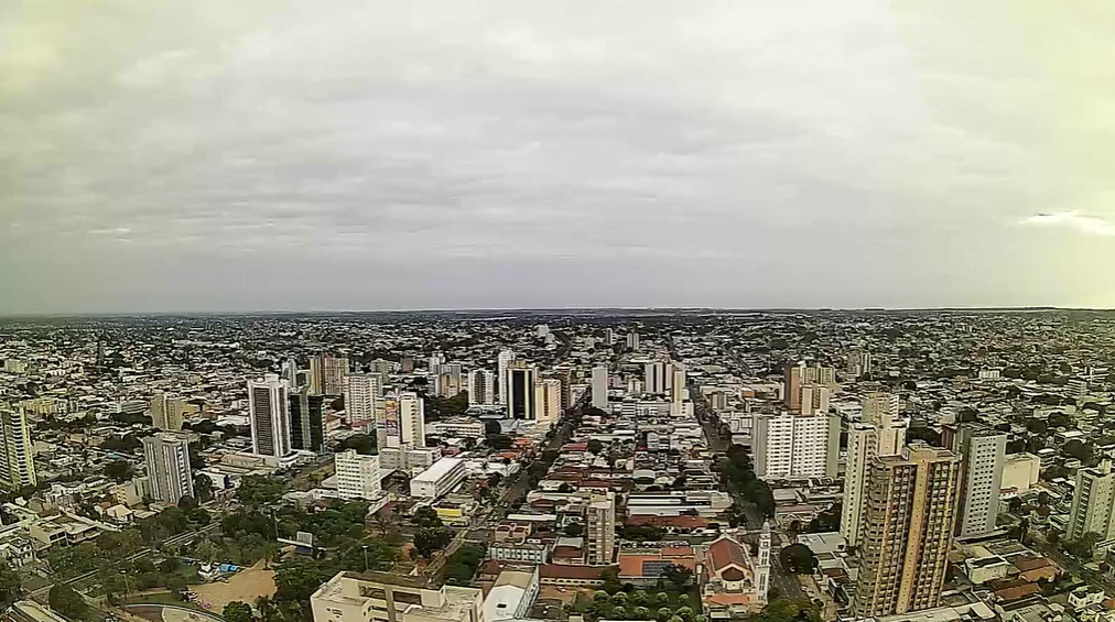Campo Grande nesta manhã de quarta-feira