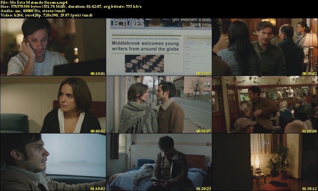 Me Esta Matando Susana s - Me estás matando, Susana Dvdrip Español (2016) Romance Comedia