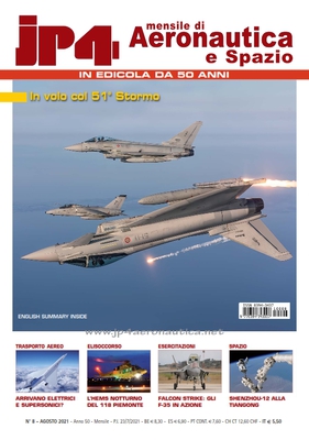 JP4 Rivista Aeronautica N.8 - Agosto 2021