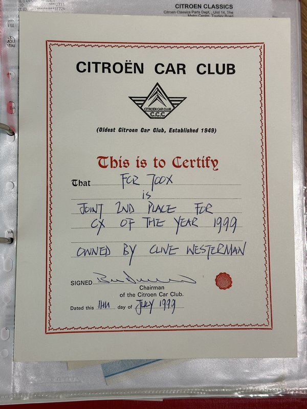 CCC 2nd Place 1999