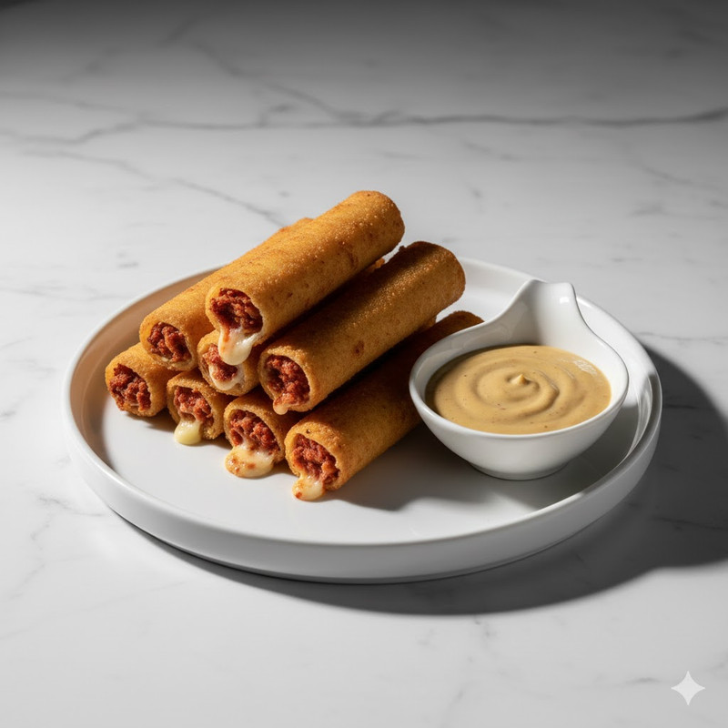 TEQUENOS DE SOBRASADA Y QUESO