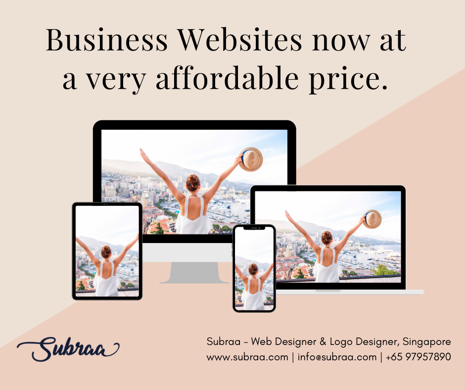 Subraa - Web designer and Digital Marketer in Singapore